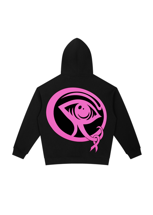 Breast Cancer Awareness Hoodie (Black)