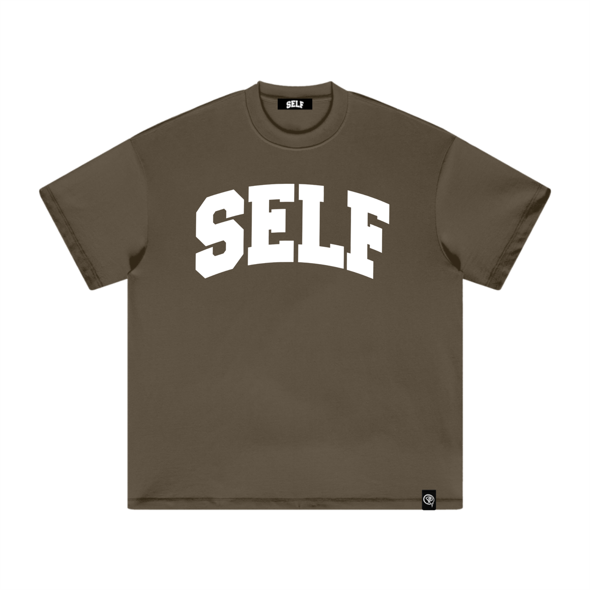 Collegiate Arched Tee (Brown)