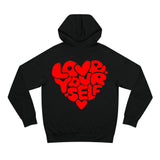 Black and Red Love Yourself Sweatsuit