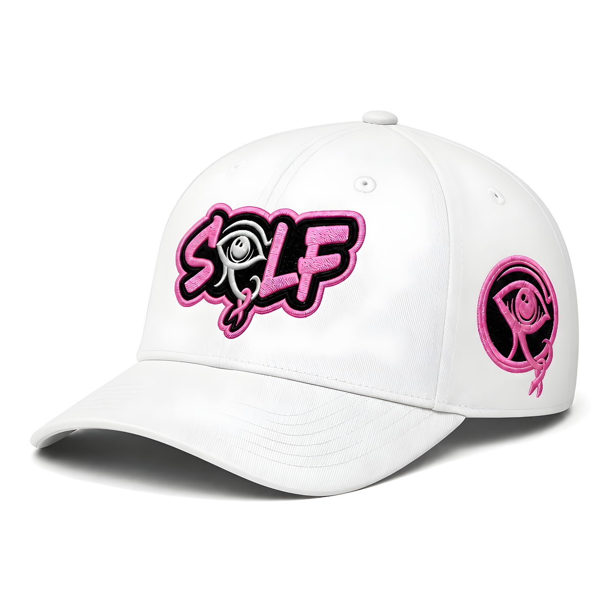 Breast Cancer Awareness Premium Hat (White)