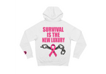White Breast Cancer Awareness Hoodie