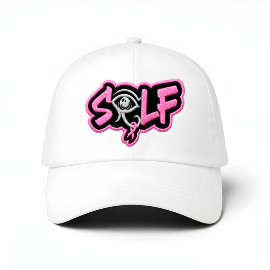 Breast Cancer Awareness Premium Hat (White)