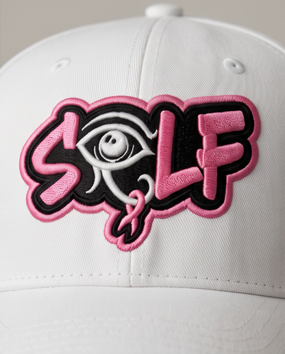 Breast Cancer Awareness Premium Hat (White)