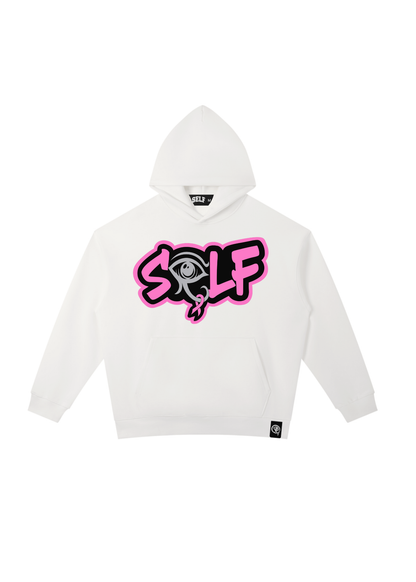 Breast Cancer Awareness Hoodie (White)