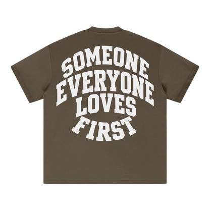 Collegiate Arched Tee (Brown)